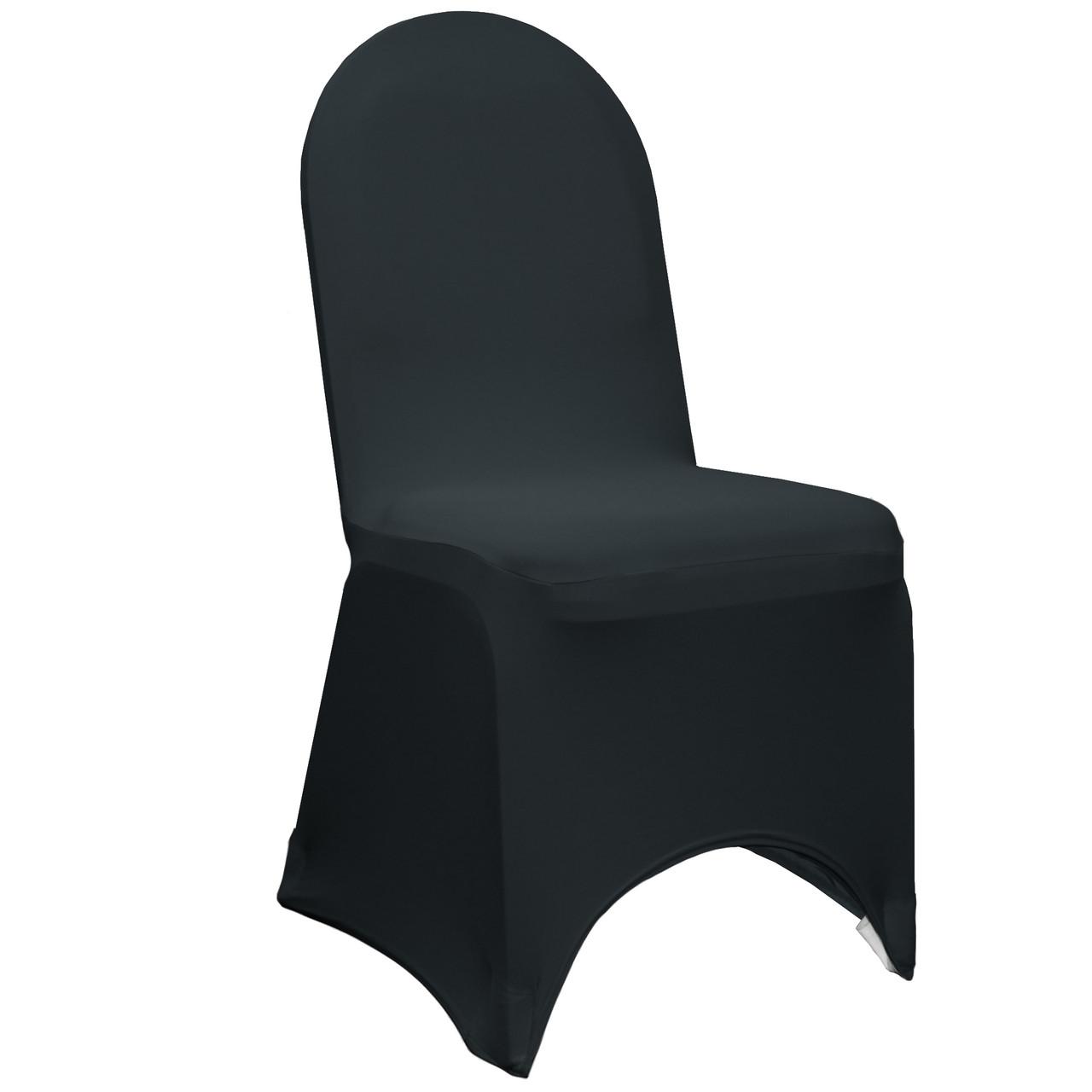 black spandex chair cover